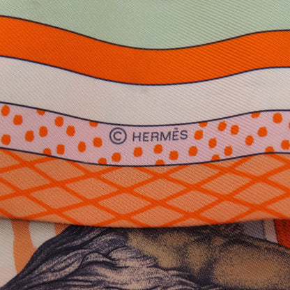 HERMES   Scarf Twilly Silk Ladies