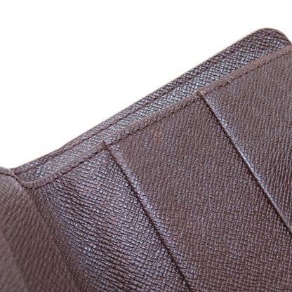 LOUIS VUITTON M61668 Compact Zip Damier Ebene Bifold Wallet with Coin Pocket Damier canvas Ladies [Used]