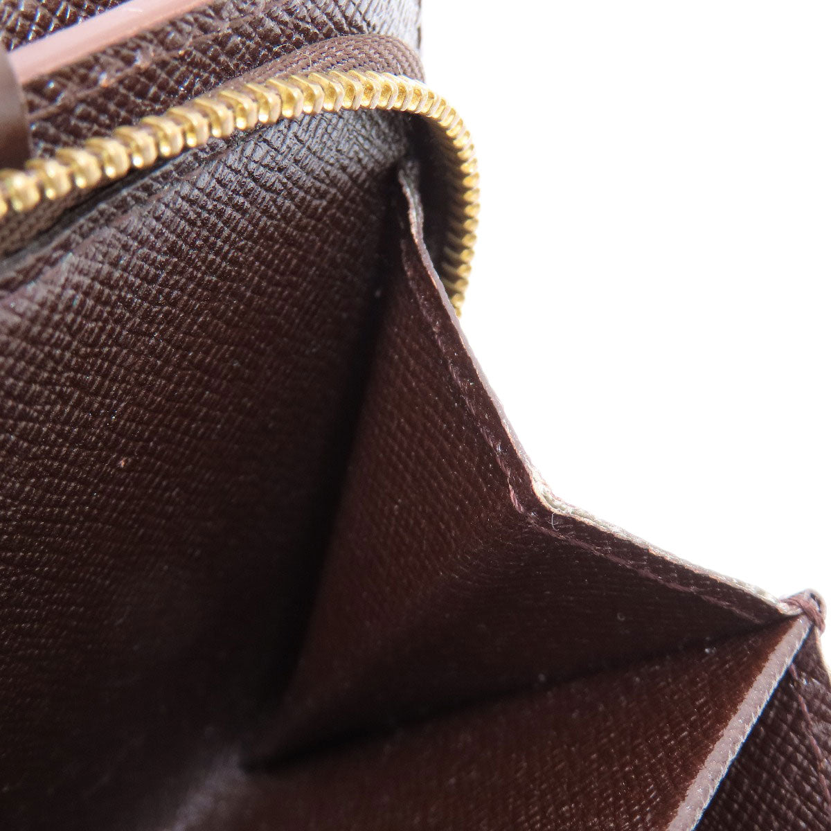 LOUIS VUITTON M61668 Compact Zip Damier Ebene Bifold Wallet with Coin Pocket Damier canvas Ladies [Used]