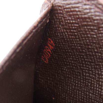 LOUIS VUITTON M61668 Compact Zip Damier Ebene Bifold Wallet with Coin Pocket Damier canvas Ladies [Used]