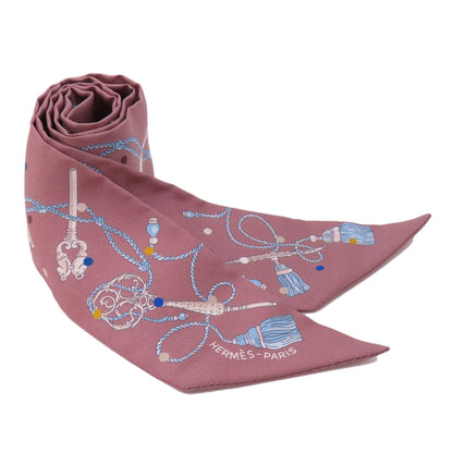 HERMES   Scarf Twilly Silk Ladies