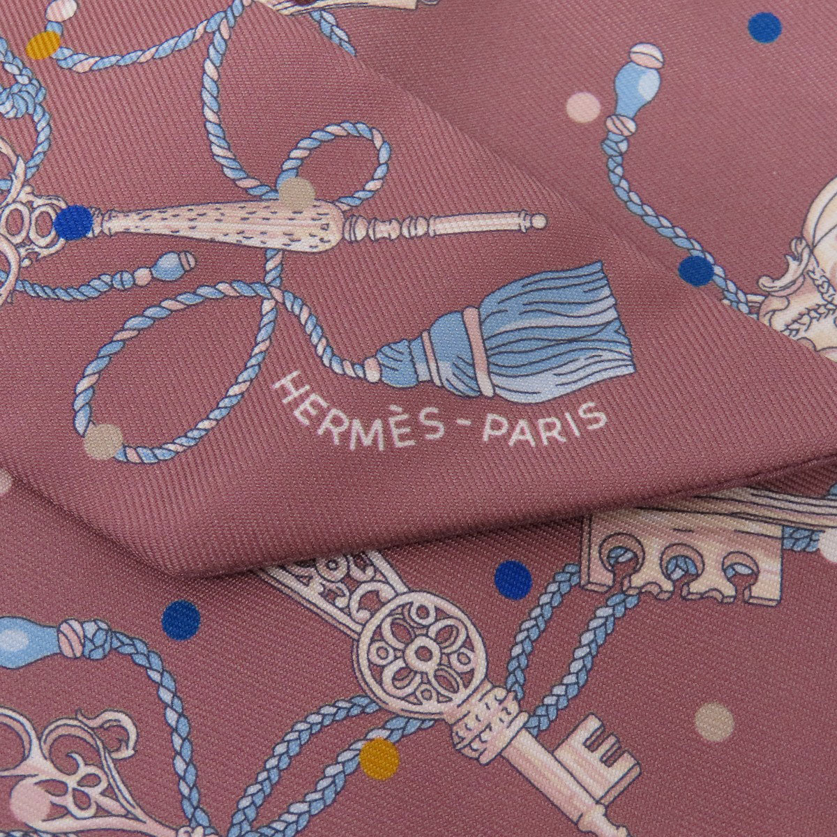 HERMES   Scarf Twilly Silk Ladies