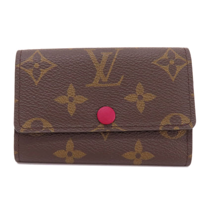 LOUIS VUITTON M60701 Multicles6 Monogram Fuchsia key holder Monogram canvas Ladies [Used]