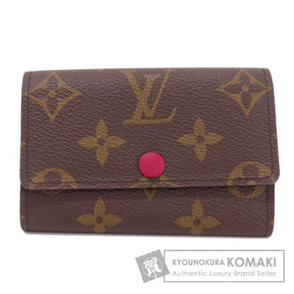 LOUIS VUITTON M60701 Multicles6 Monogram Fuchsia key holder Monogram canvas Ladies [Used]