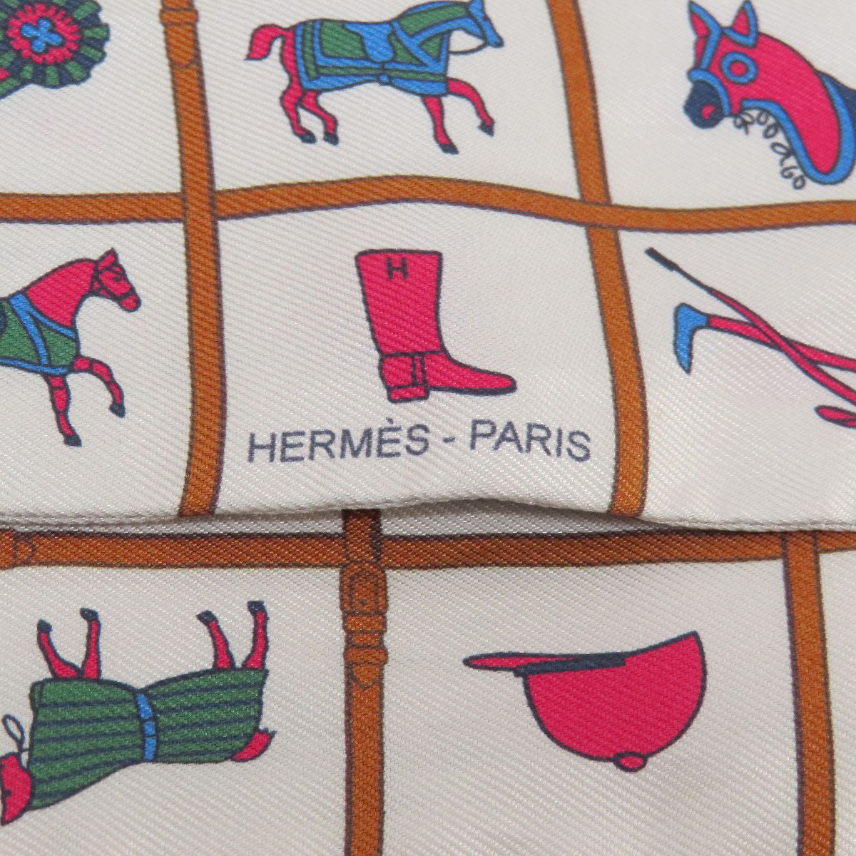 HERMES   Scarf Twilly Silk Ladies