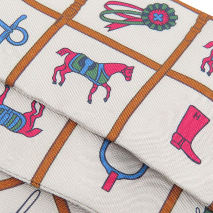 HERMES   Scarf Twilly Silk Ladies