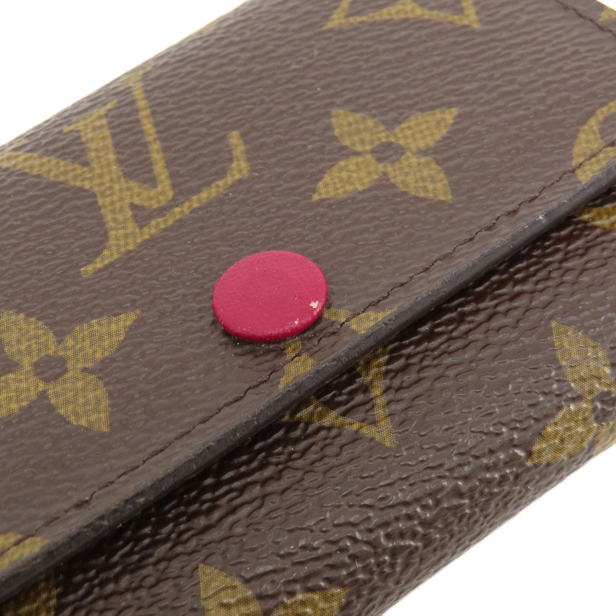 LOUIS VUITTON  M60701 key holder  Multicles6 Monogram Fuchsia Monogram canvas Ladies