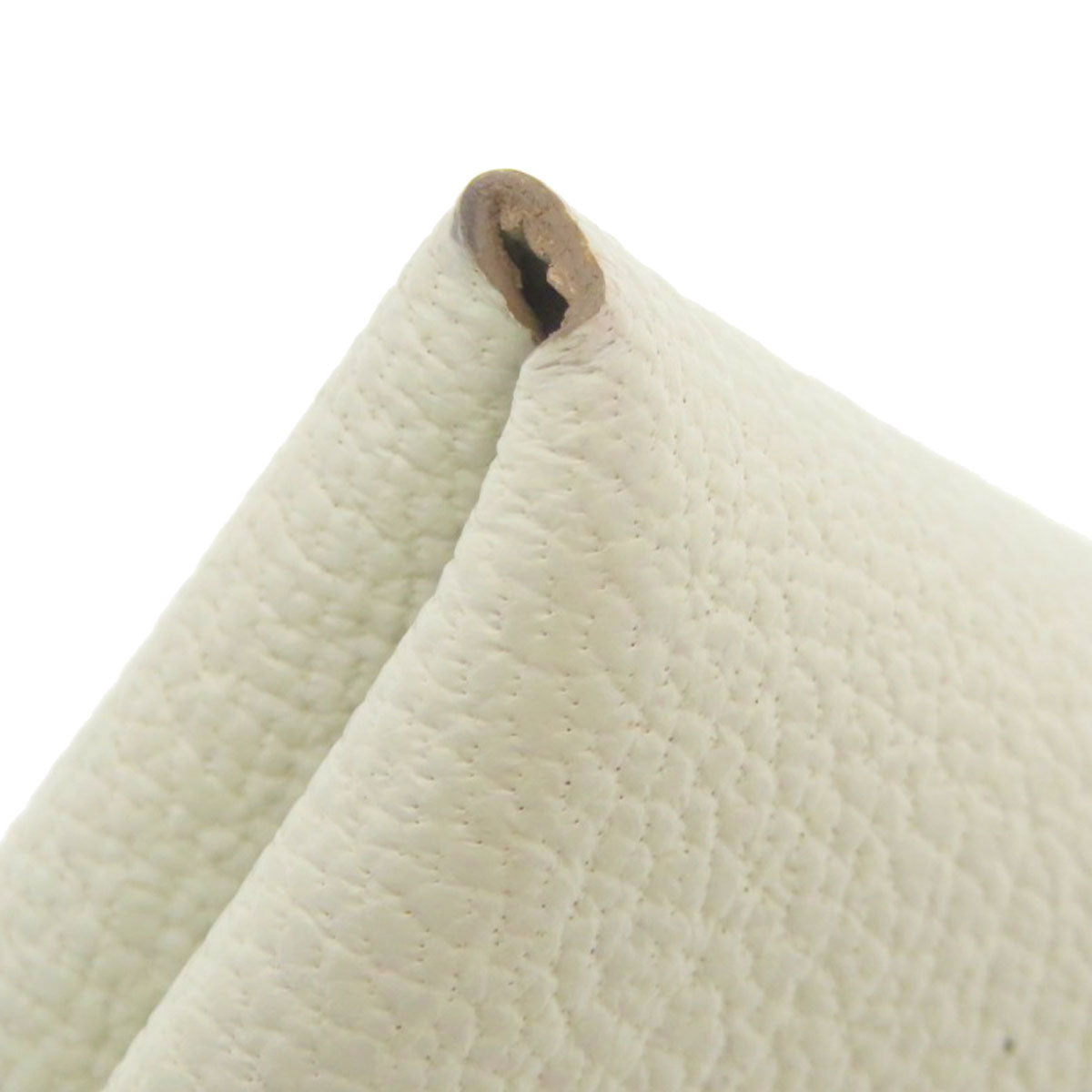 HERMES Calvi Duo Chevre Card Case Chevre Ladies [Used]