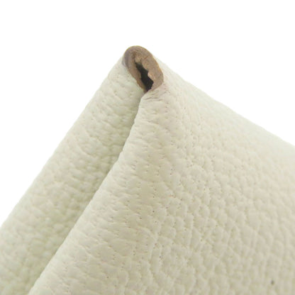 HERMES Calvi Duo Chevre Card Case Chevre Ladies [Used]