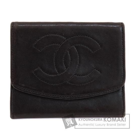 CHANEL COCO Mark coin purse Lambskin Ladies [Used]