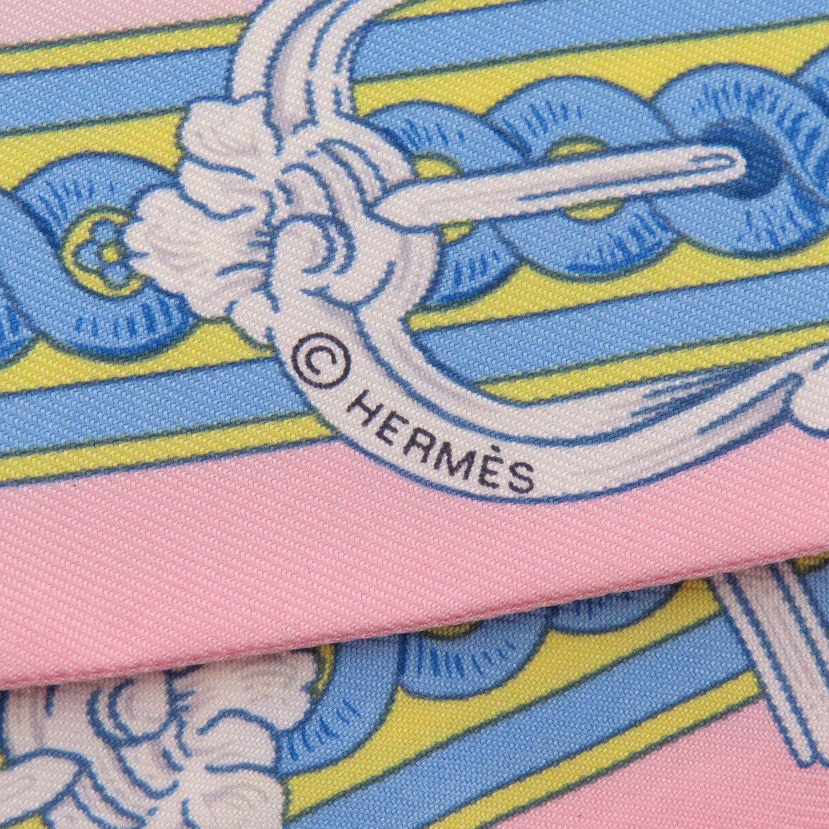 HERMES   Scarf Twilly Silk Ladies