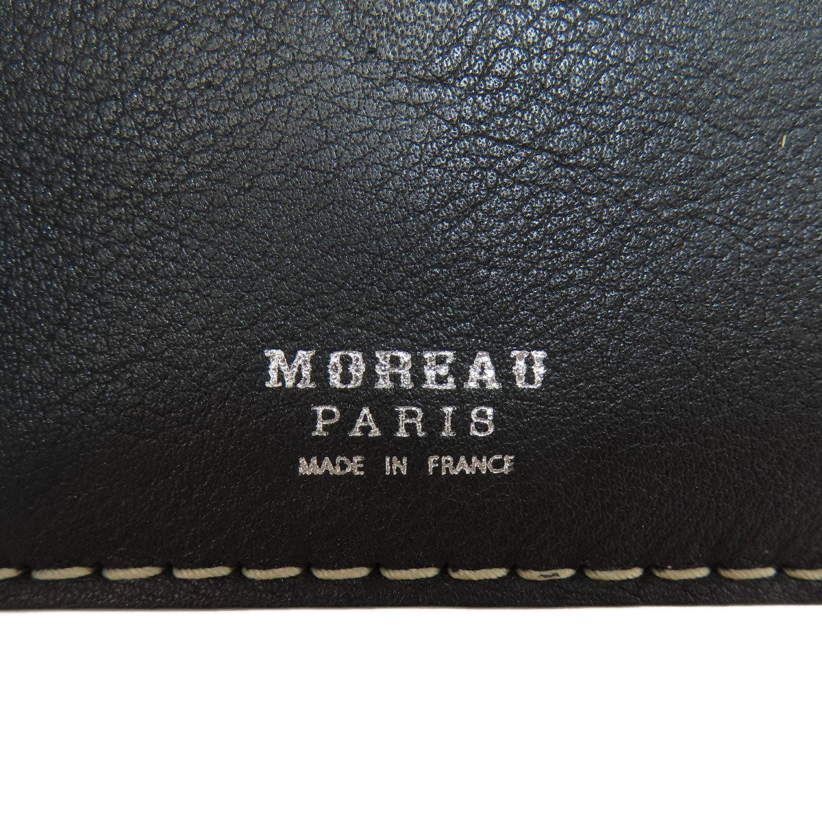 SELECT WALLET Moreau Paris Double Sided Bifold Wallet with Coin Pocket Leather Ladies [Used]