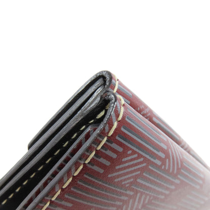 SELECT WALLET Moreau Paris Double Sided Bifold Wallet with Coin Pocket Leather Ladies [Used]