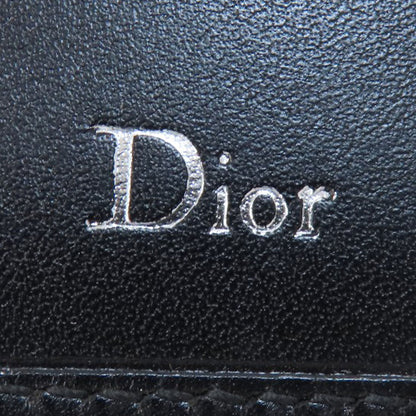 CHRISTIAN DIOR   Card Case Logo embossing Leather Ladies