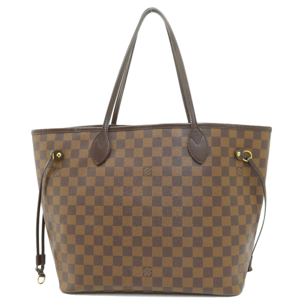 LOUIS VUITTON N41358 Neverfull MM Damier Ebene Tote Bag Damier canvas Ladies [Used]