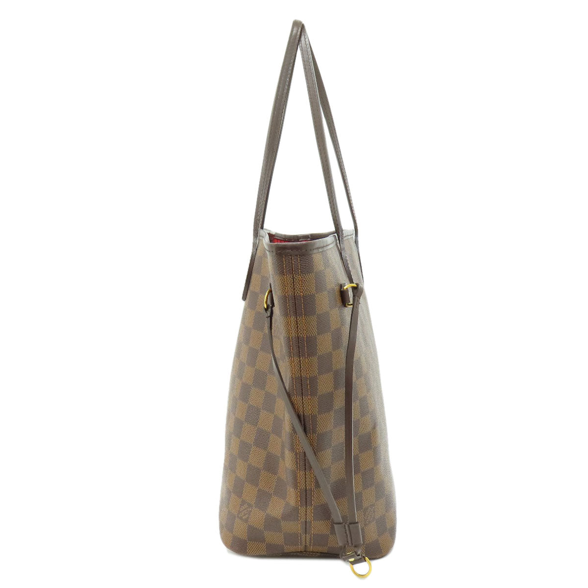 LOUIS VUITTON N41358 Neverfull MM Damier Ebene Tote Bag Damier canvas Ladies [Used]