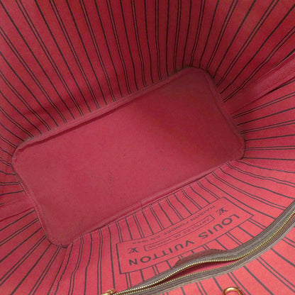 LOUIS VUITTON N41358 Neverfull MM Damier Ebene Tote Bag Damier canvas Ladies [Used]