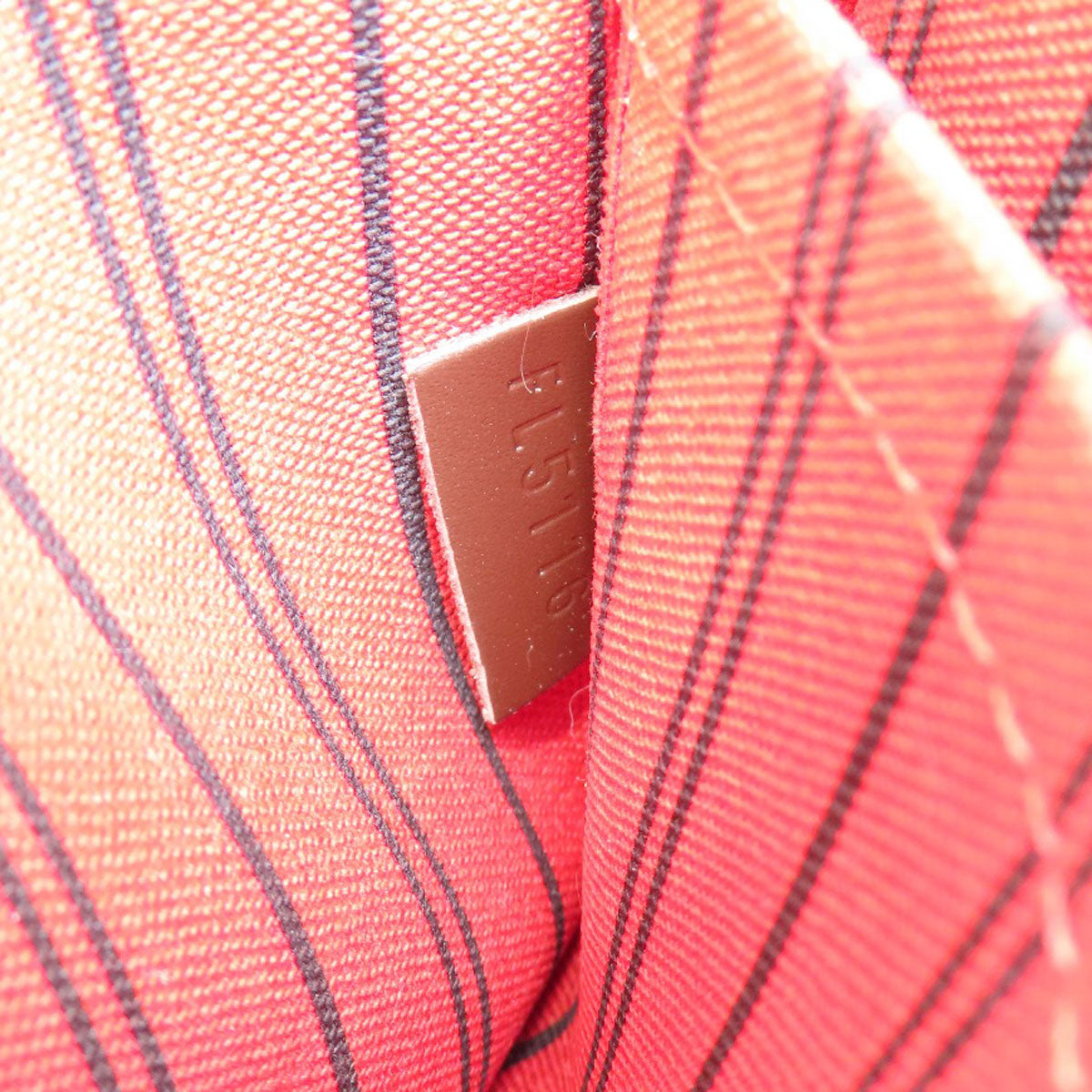 LOUIS VUITTON N41358 Neverfull MM Damier Ebene Tote Bag Damier canvas Ladies [Used]