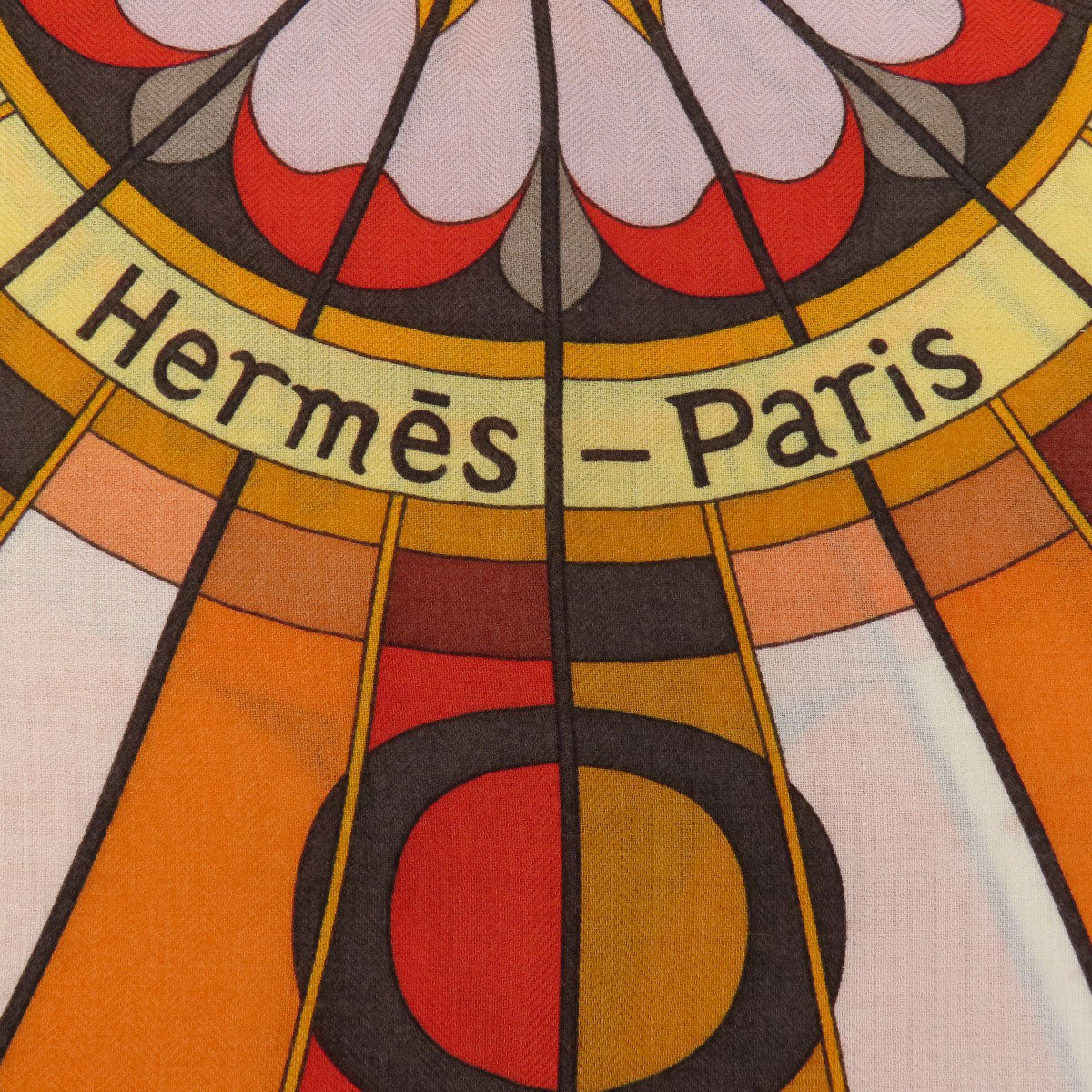 HERMES   Scarf Stall Cashmere SilkLadies