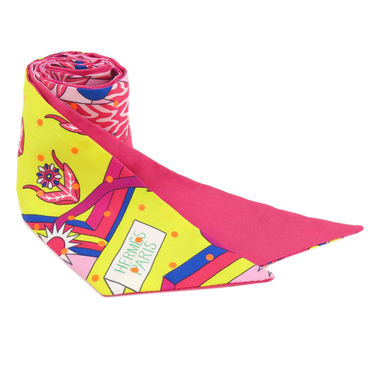 HERMES   Scarf Twilly Silk Ladies