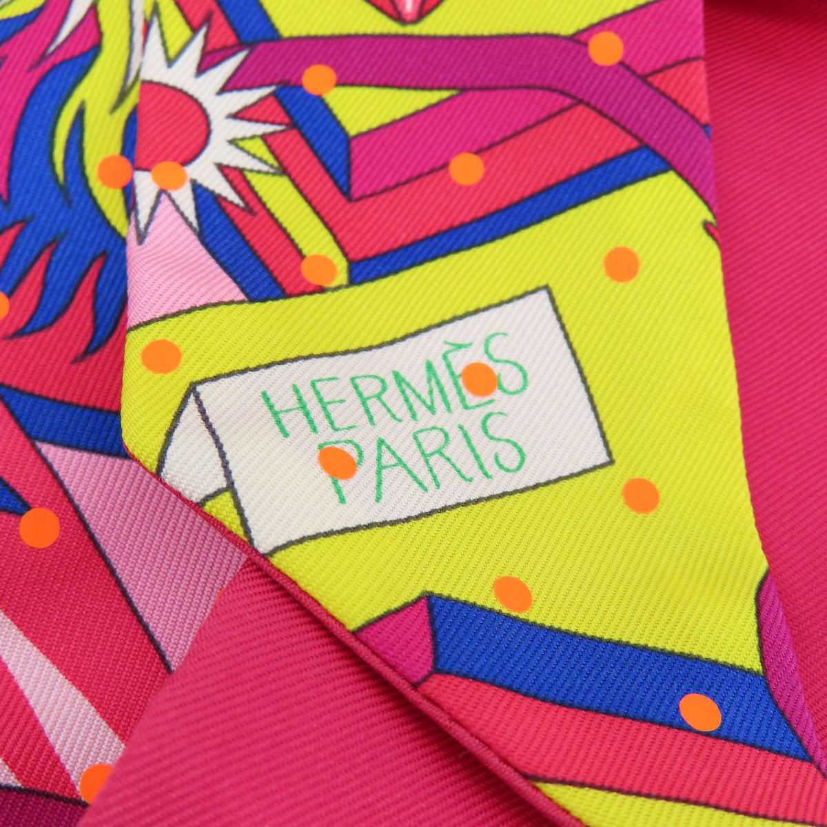 HERMES   Scarf Twilly Silk Ladies