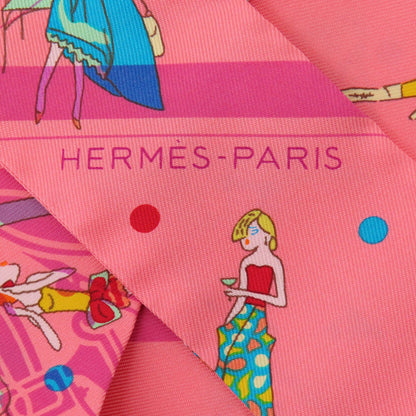 HERMES   Scarf Twilly Silk Ladies