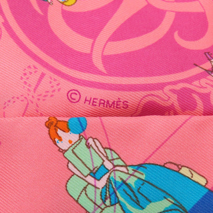 HERMES   Scarf Twilly Silk Ladies