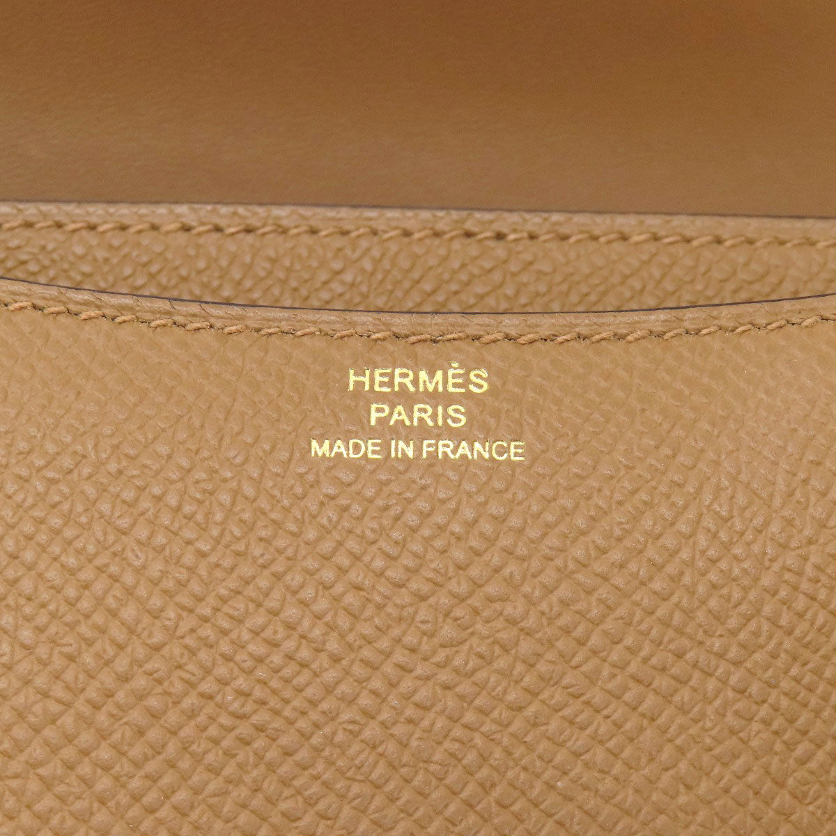 HERMES   Shoulder Bag Constance Mini Brown GoldHardware Epsom Ladies