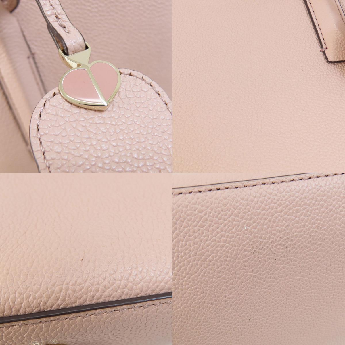 kate spade Logo 2WAY Handbag Leather Ladies [Used]