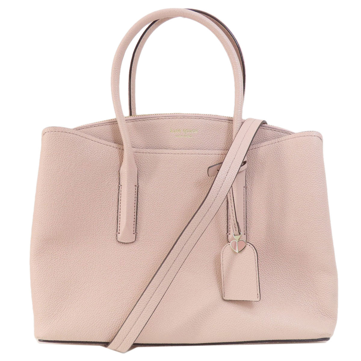 kate spade Logo 2WAY Handbag Leather Ladies [Used]