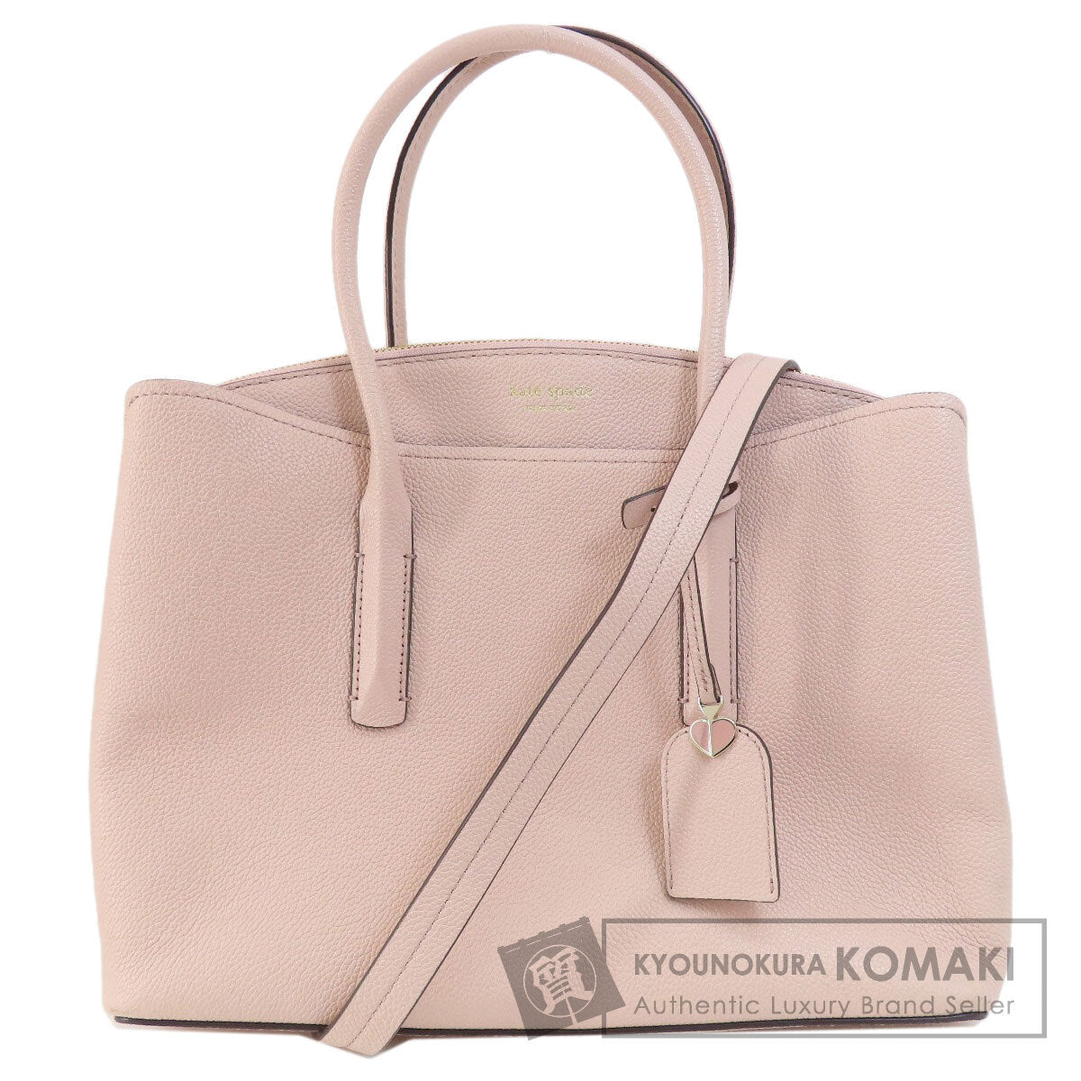 kate spade Logo 2WAY Handbag Leather Ladies [Used]