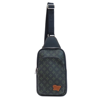 LOUIS VUITTON M46344 Avenue Sling Bag Monogram Records body bag Monogram canvas Ladies [Used]