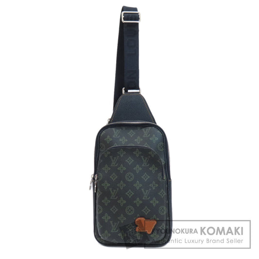 LOUIS VUITTON M46344 Avenue Sling Bag Monogram Records body bag Monogram canvas Ladies [Used]