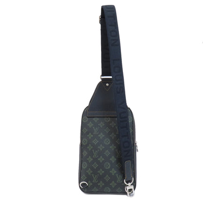 LOUIS VUITTON M46344 Avenue Sling Bag Monogram Records body bag Monogram canvas Ladies [Used]