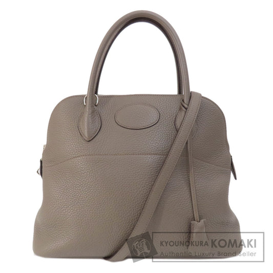 HERMES   Handbag Bolide31 Ethane SilverHardware Taurillon Clemence Ladies