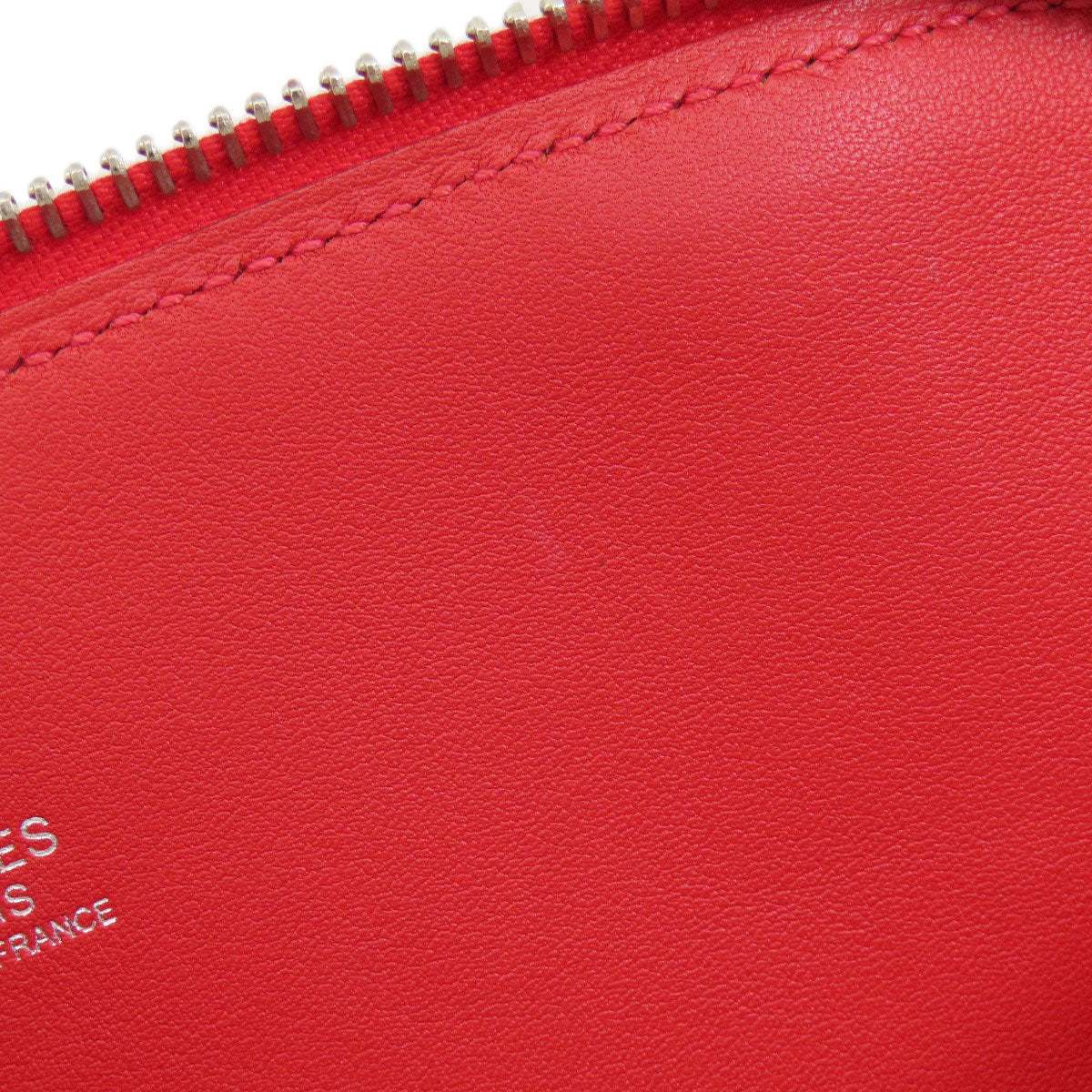 HERMES   Handbag Bolide27 Red SilverHardware Swift Ladies