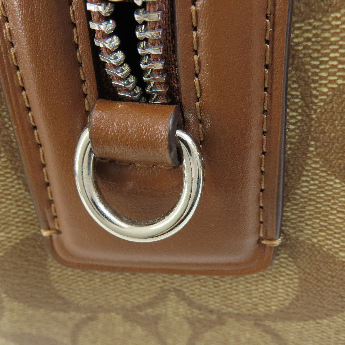 COACH F73119 Signature 2WAY Handbag PVC Ladies [Used]