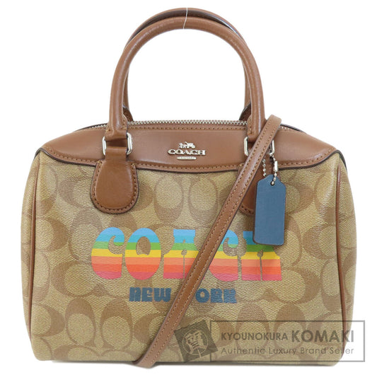 COACH  F73119 Handbag Signature 2WAY PVC Ladies