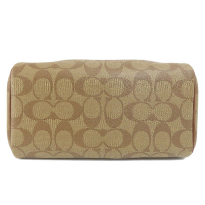 COACH F73119 Signature 2WAY Handbag PVC Ladies [Used]