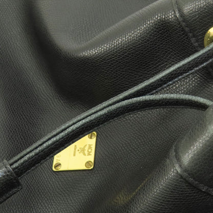 MCM Logo Hardware Shoulder Bag Leather Ladies [Used]