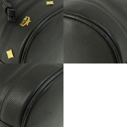 MCM Logo Hardware Shoulder Bag Leather Ladies [Used]