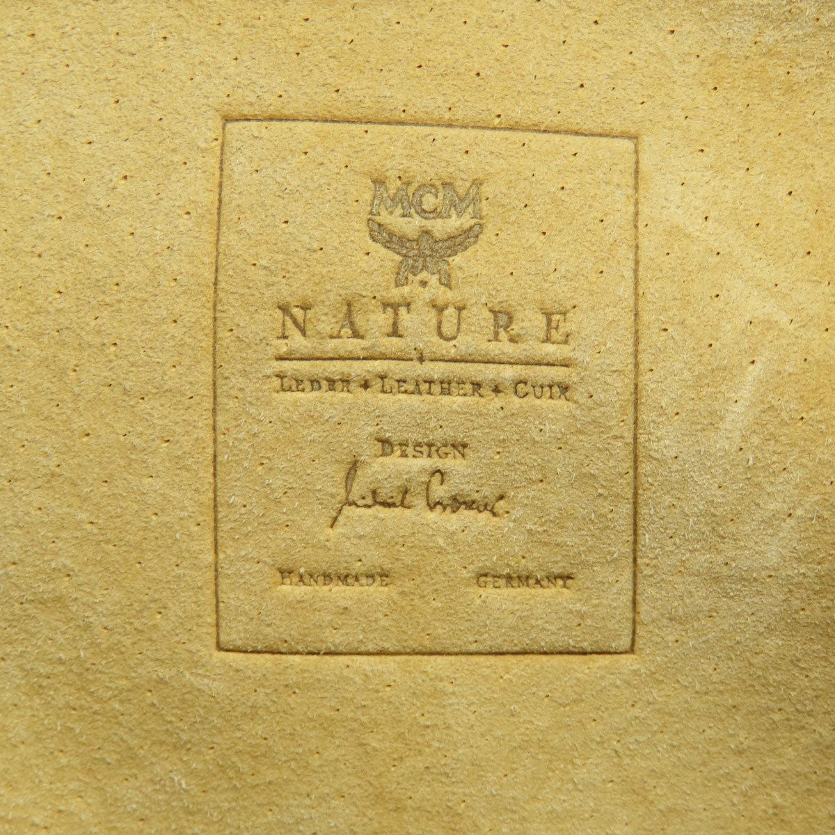 MCM Logo Hardware Shoulder Bag Leather Ladies [Used]