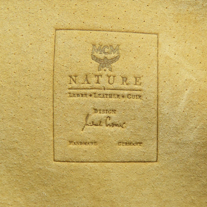 MCM Logo Hardware Shoulder Bag Leather Ladies [Used]