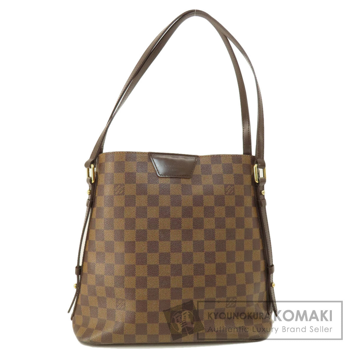 LOUIS VUITTON  N41108 Tote Bag Cabas・Rivington Damier Ebene Damier canvas Ladies