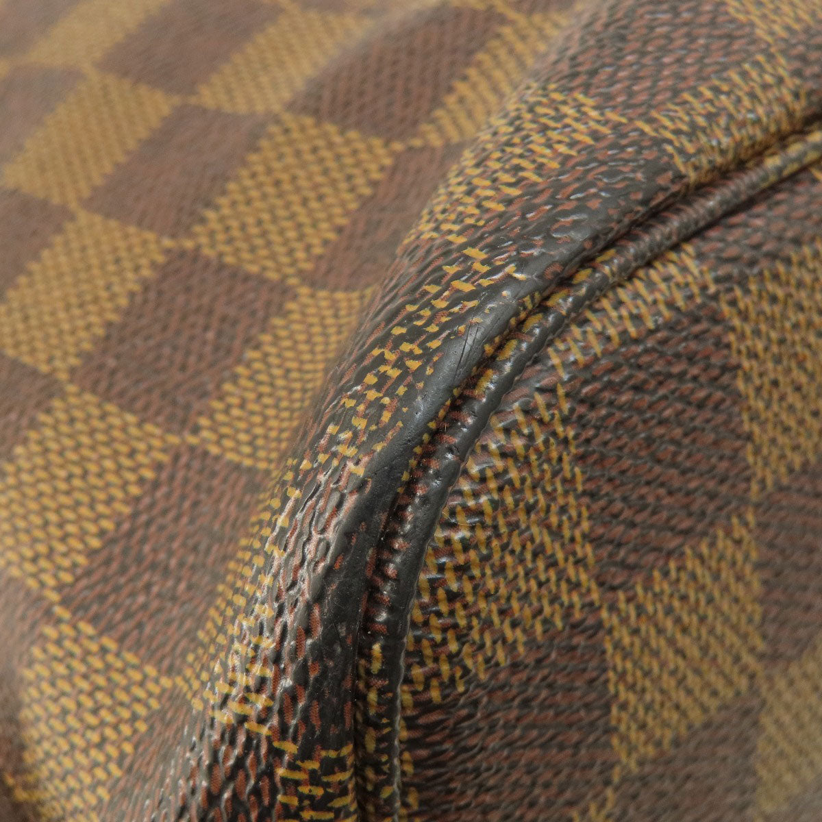 LOUIS VUITTON  N41108 Tote Bag Cabas・Rivington Damier Ebene Damier canvas Ladies