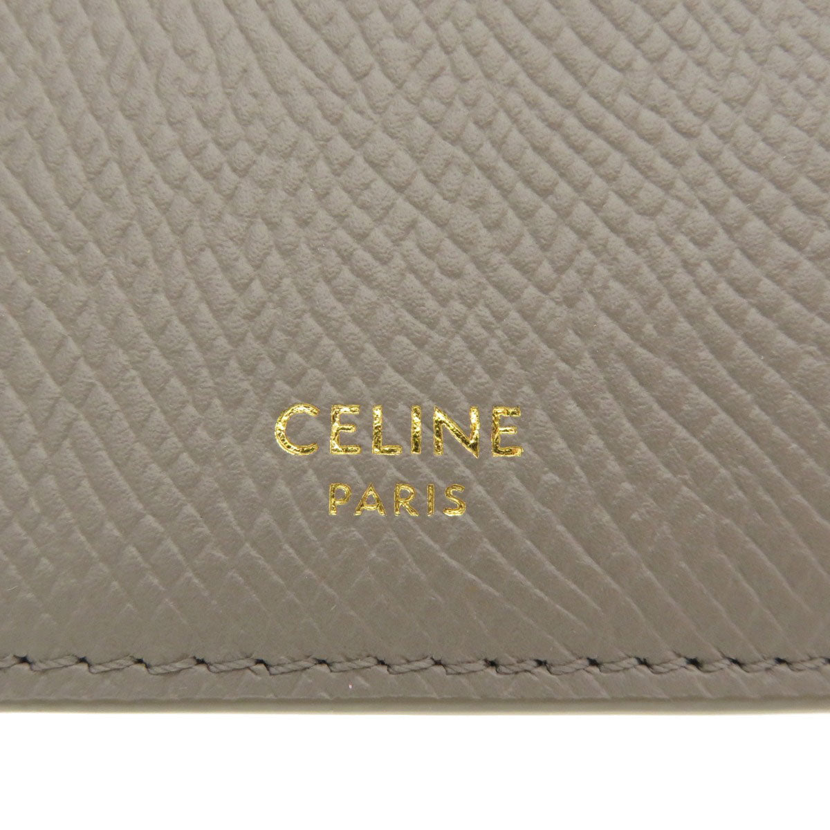 CELINE   coin purse Logo motif Calf Ladies