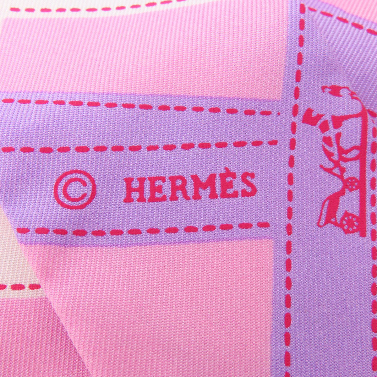 HERMES   Scarf Twilly Silk Ladies