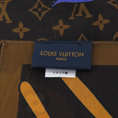 LOUIS VUITTON  MP2954 Scarf Bandana Mask Set LV Friends Cotton SilkLadies