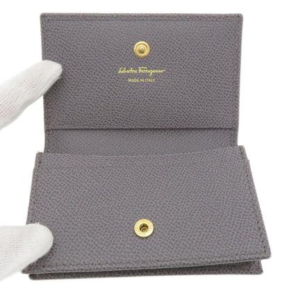 Salvatore Ferragamo   Card Case Gancini business card holder Calf Ladies