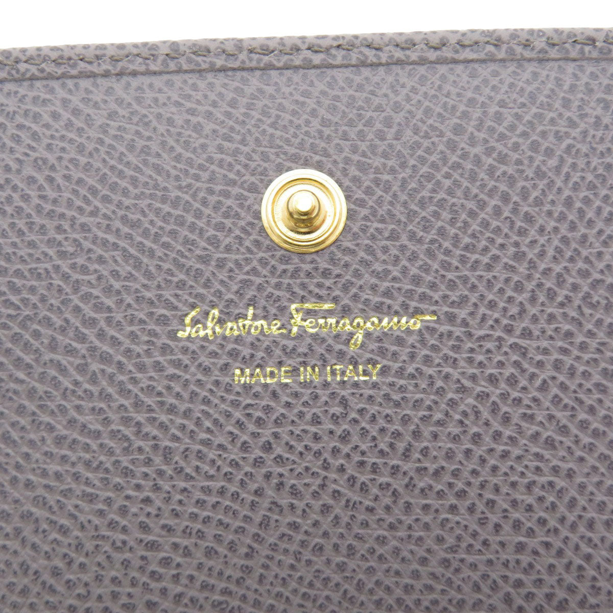 Salvatore Ferragamo   Card Case Gancini business card holder Calf Ladies